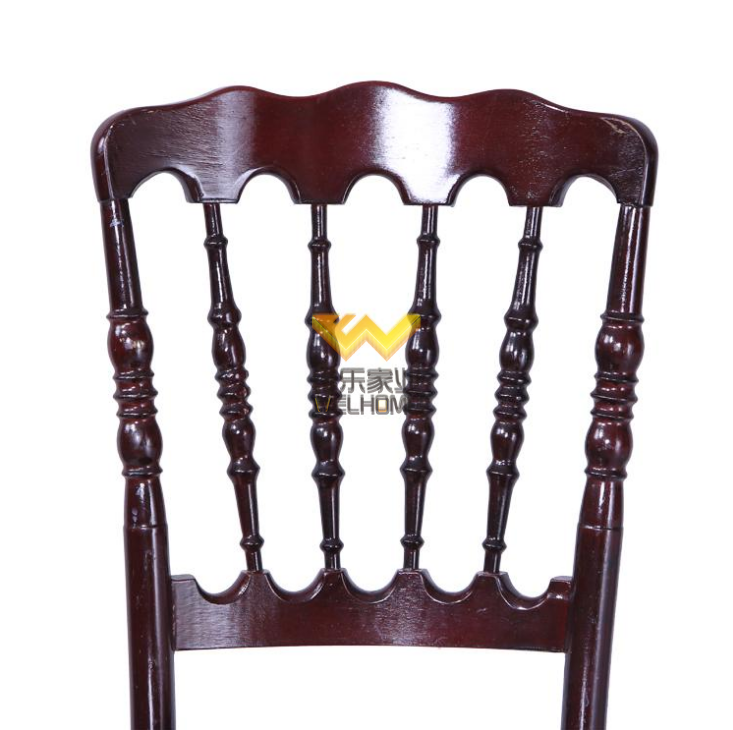hotsale solid beech wood napoleon chair wholesale